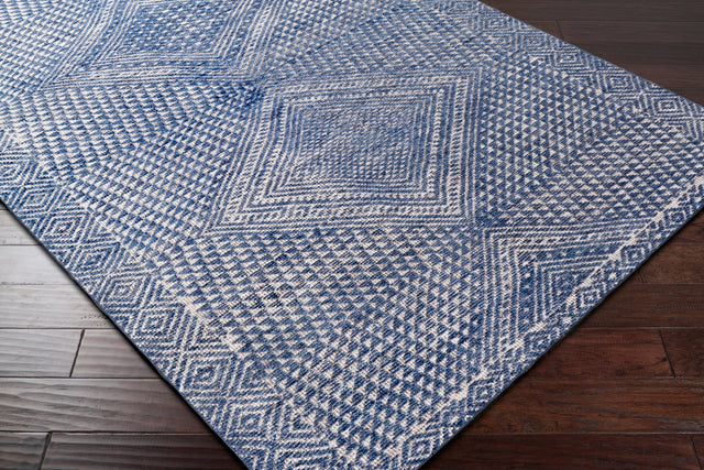 Surya Livorno Lvn-2304 Denim, White, Taupe Rugs.