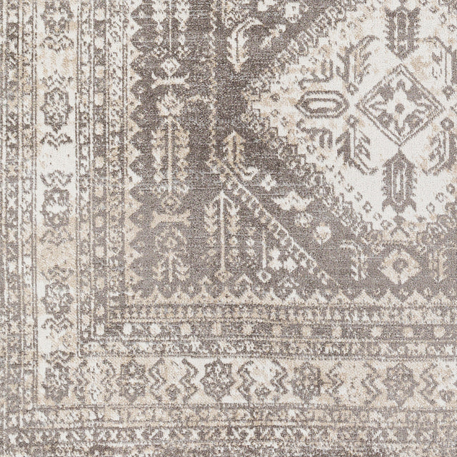 Surya Lavadora Lvr-2302 Dark Brown, Medium Gray, Taupe, Beige Rugs.