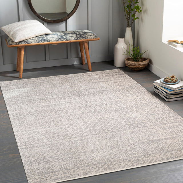 Surya Lavadora Lvr-2319 Gray, Light Gray Rugs.