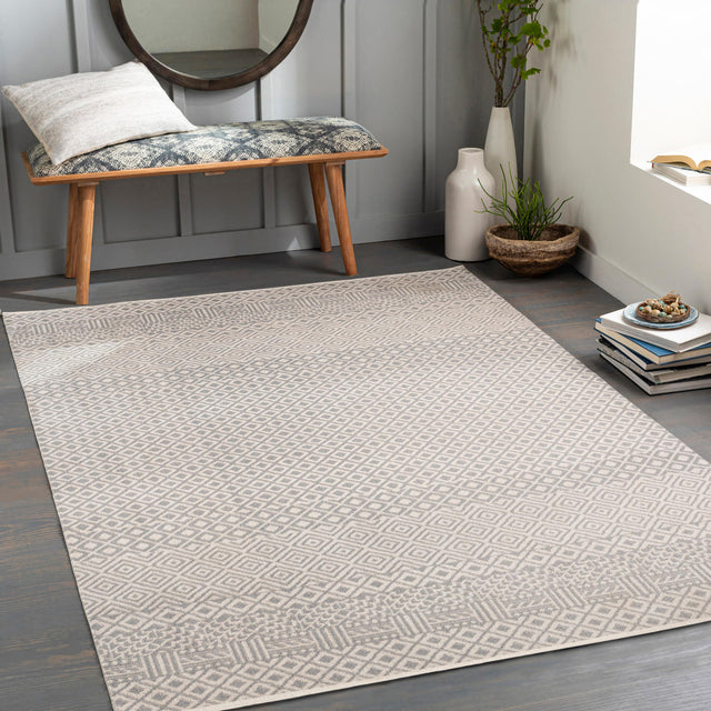Surya Lavadora Lvr-2321 Gray, Light Gray Rugs.