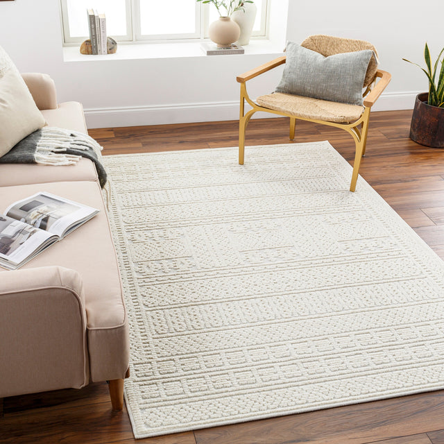 Surya Machine Washable Lyna Lya-2301 Beige Rug.