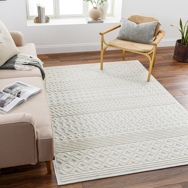 Surya Machine Washable Lyna Lya-2309 Beige Rug.