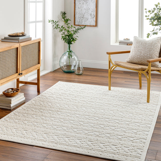 Surya Machine Washable Lyna Lya-2315 Beige Rug.