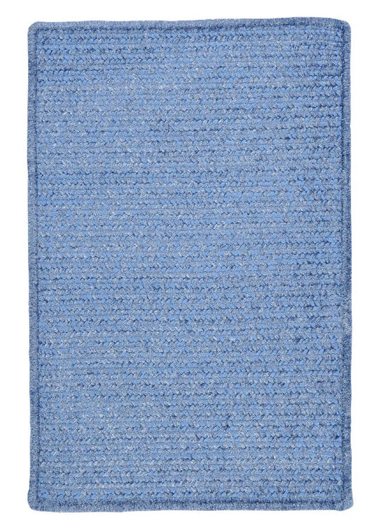 Colonial Mills Simple Chenille M501 Petal Blue / Blue Solid Color Area Rug