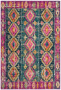 Safavieh Madison Mad129F Fuchsia / Blue Rugs.