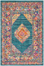 Safavieh Madison Mad133A Light Blue/Orange Rug.