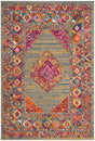Safavieh Madison Mad133G Light Grey/Fuchsia Rug.