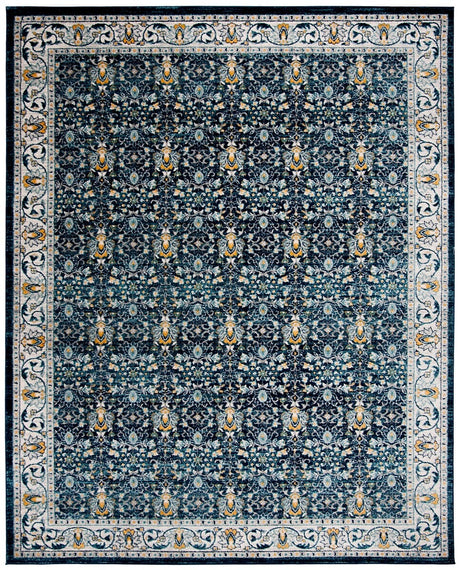 Safavieh Madison Mad151D Navy / Creme Rugs.