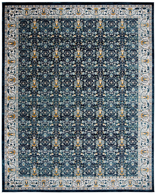 Safavieh Madison Mad151D Navy / Creme Rugs.