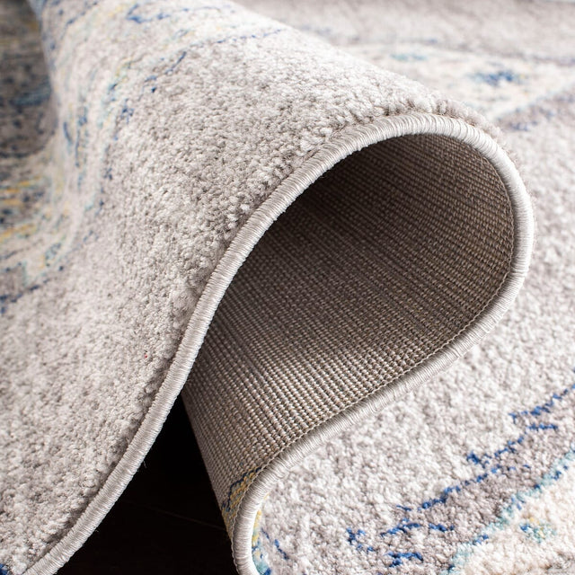 Safavieh Madison Mad153F Light Grey / Blue Rugs.