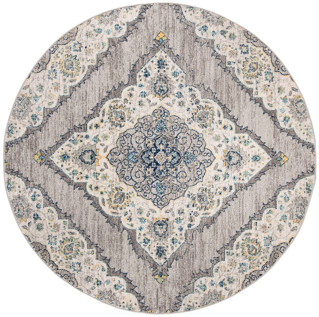 Safavieh Madison Mad153F Light Grey / Blue Rugs.