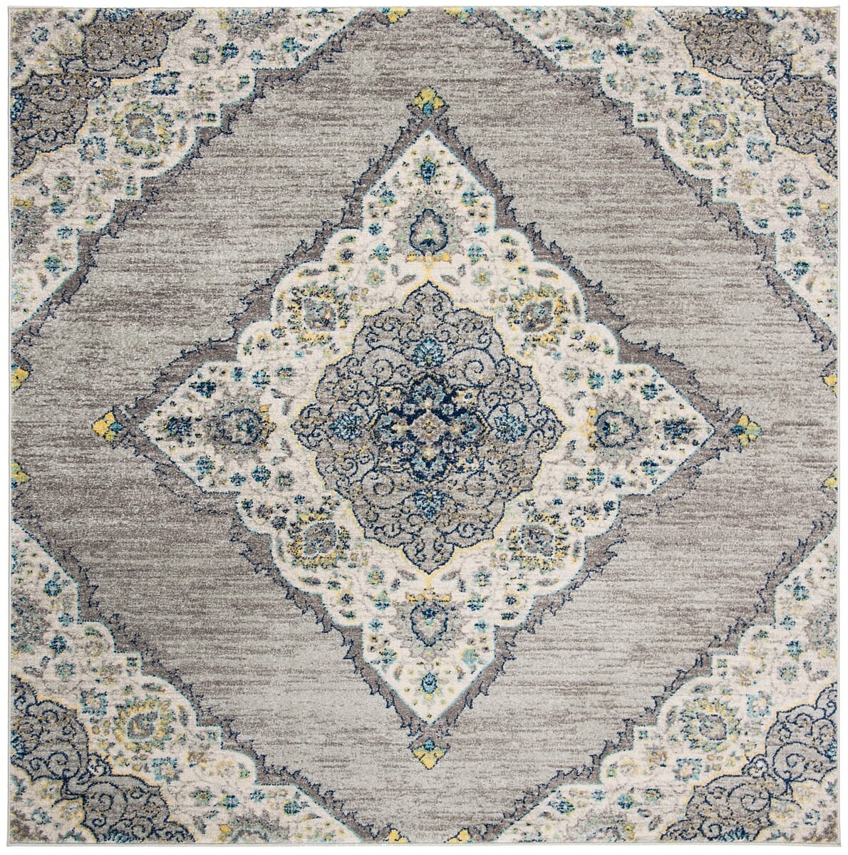 Safavieh Madison Mad153F Light Grey / Blue Rugs.