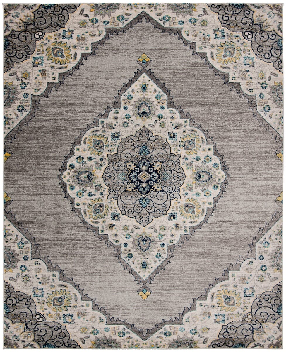 Safavieh Madison Mad153F Light Grey / Blue Rugs.