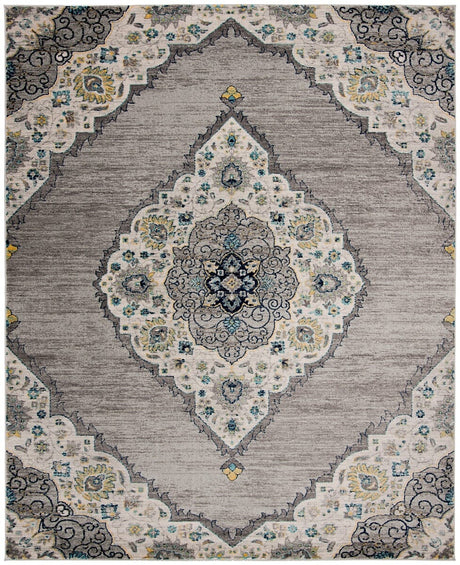 Safavieh Madison Mad153F Light Grey / Blue Rugs.