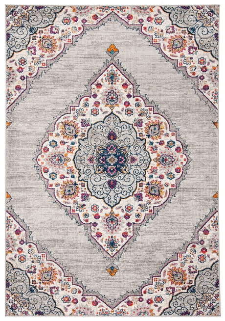 Safavieh Madison Mad153R Light Grey / Fuchsia Rugs.