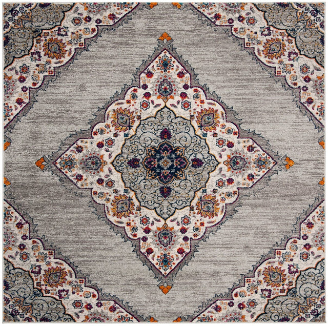 Safavieh Madison Mad153R Light Grey / Fuchsia Rugs.