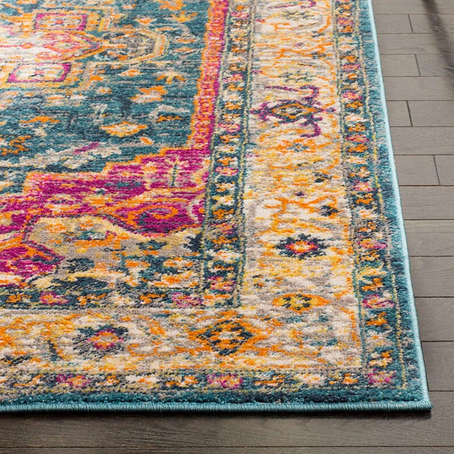 Safavieh Madison Mad202M Blue / Multi Rugs.