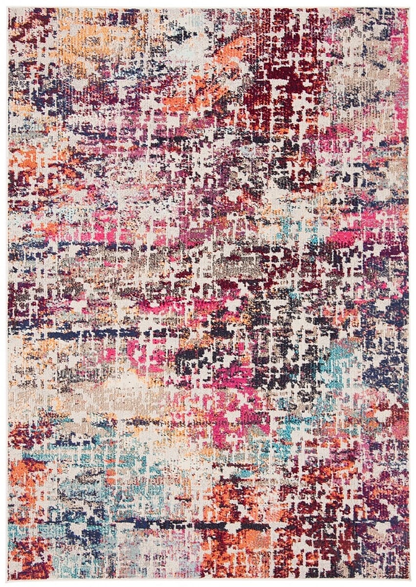 Safavieh Madison Mad458C Red/Light Blue Rug.