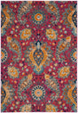 Safavieh Madison Mad600A Fuchsia / Gold Rugs.