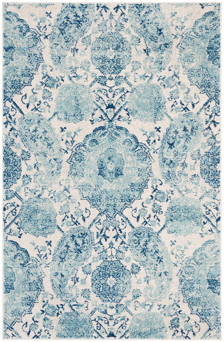 Safavieh Madison Mad600E Cream / Turquoise Rugs.