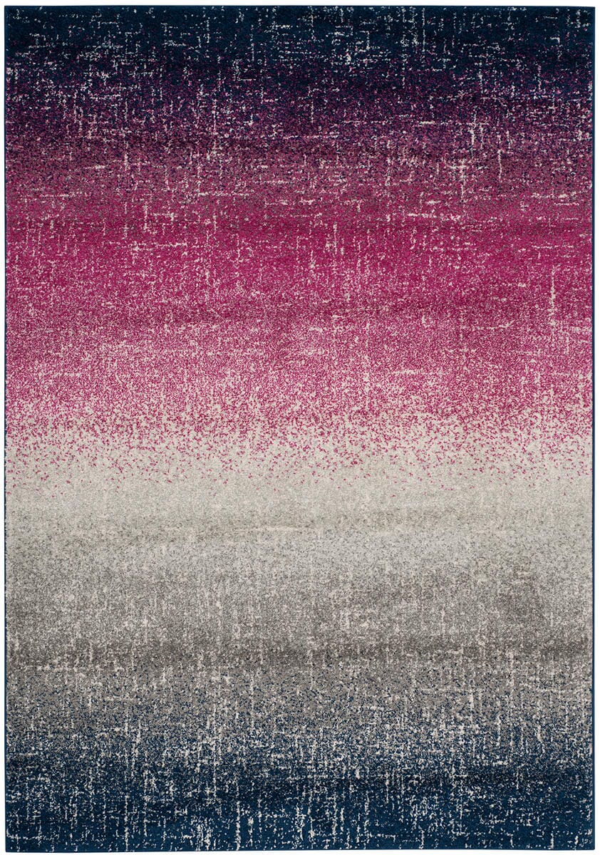 Safavieh Madison Mad601M Fuchsia / Navy Rugs.