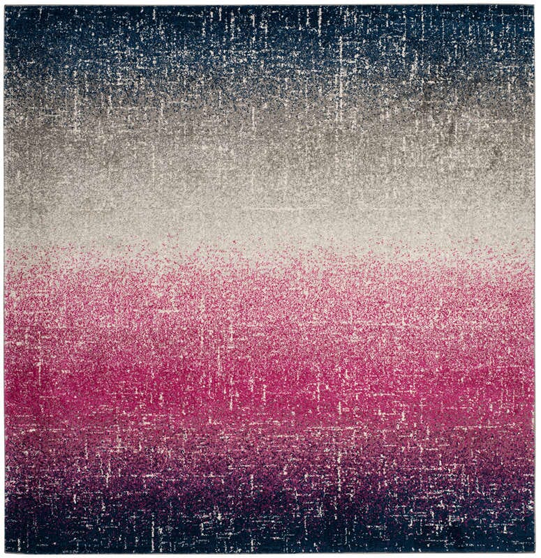 Safavieh Madison Mad601M Fuchsia / Navy Rugs.