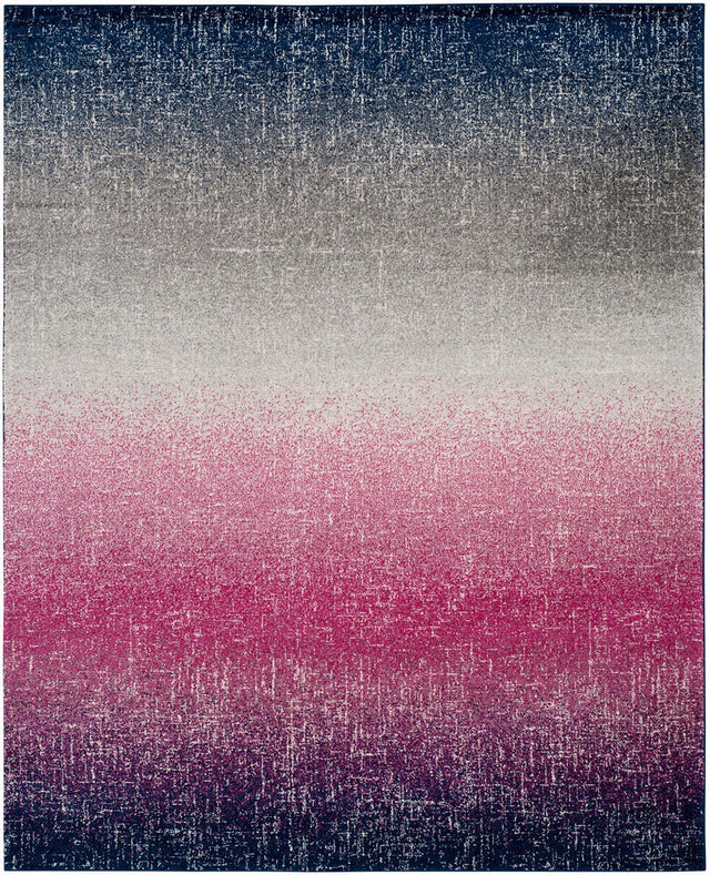 Safavieh Madison Mad601M Fuchsia / Navy Rugs.