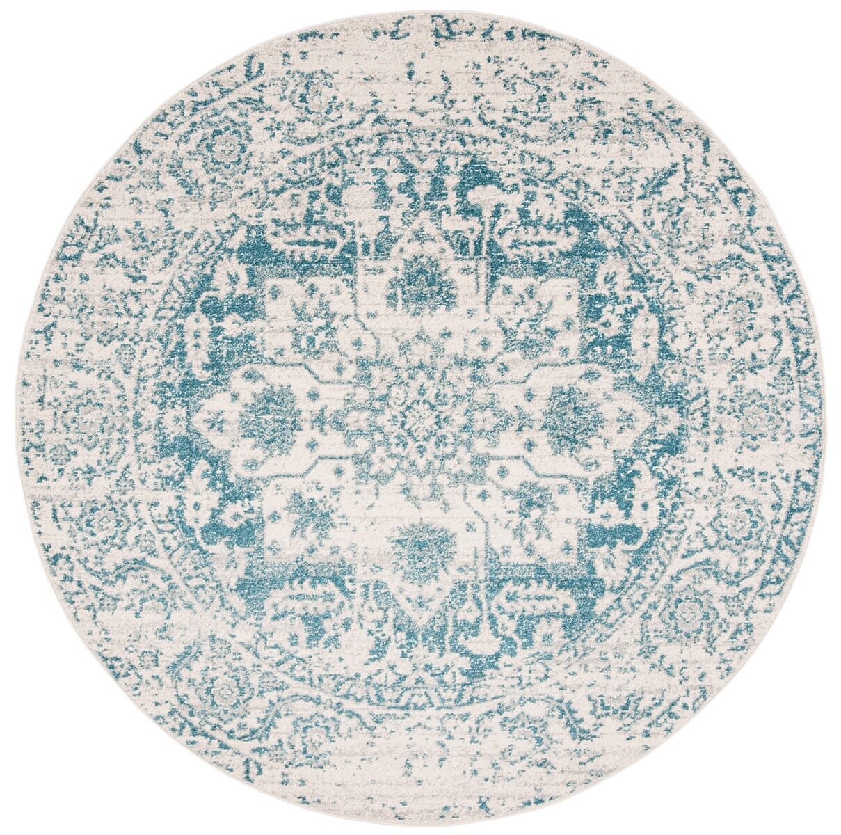 Safavieh Madison Mad603J Teal/Ivory Rug.