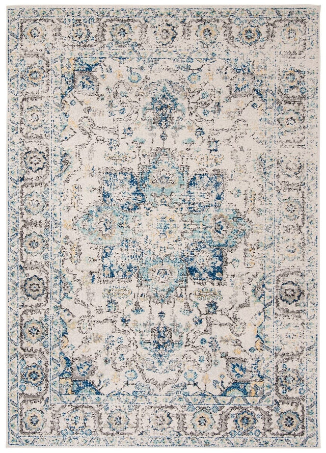 Safavieh Madison Mad603K Turquoise/Ivory Rug.