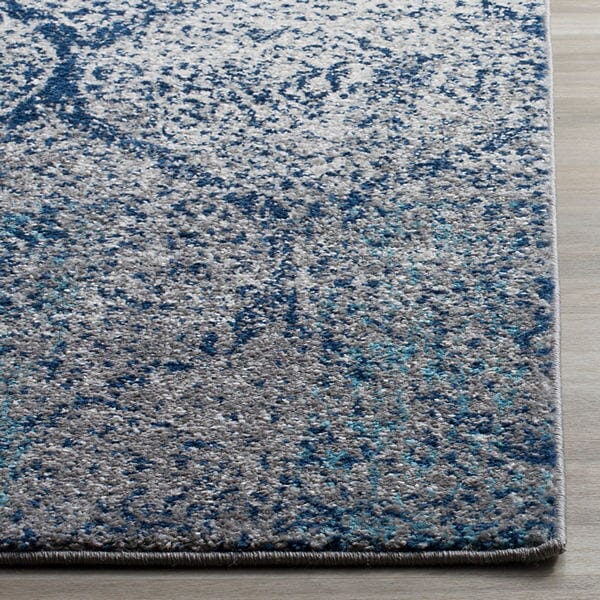 Safavieh Madison Mad604G Navy/Silver Rug.