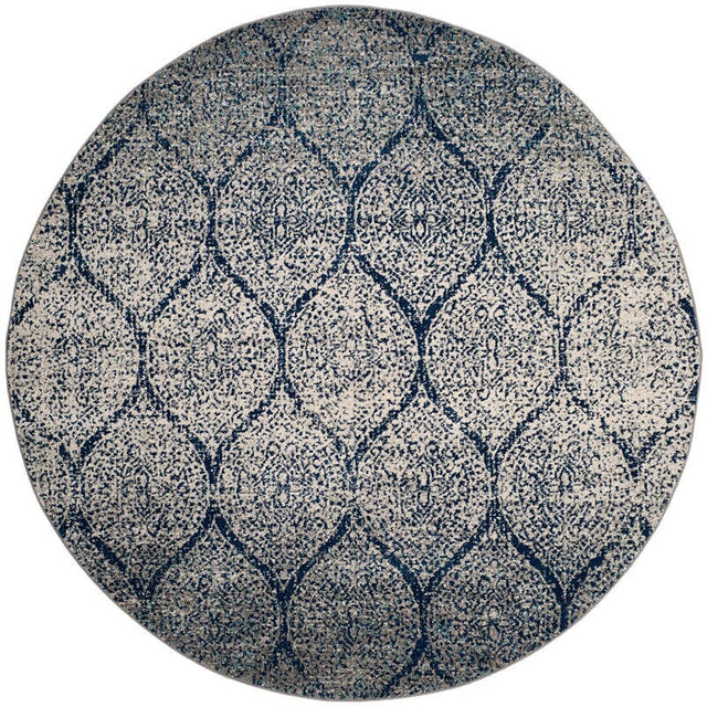 Safavieh Madison Mad604G Navy/Silver Rug.