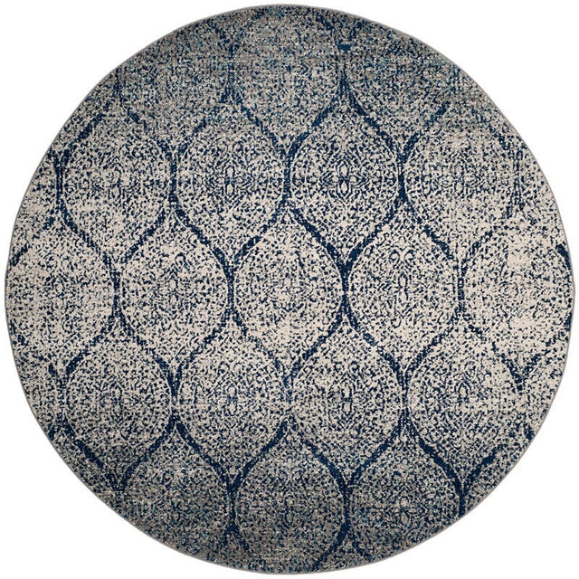 Safavieh Madison Mad604G Navy/Silver Rug.