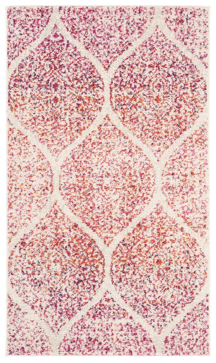 Safavieh Madison Mad604R Cream/Fuchsia Rug.
