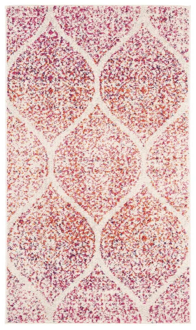 Safavieh Madison Mad604R Cream/Fuchsia Rug.