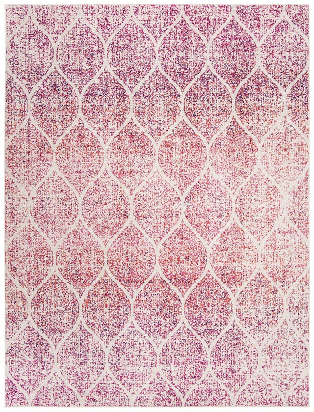 Safavieh Madison Mad604R Cream/Fuchsia Rug.