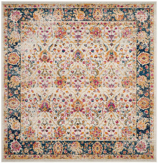 Safavieh Madison Mad609D Cream / Navy Rugs.