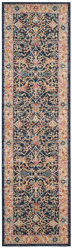 Safavieh Madison Mad612D Navy / Creme Rugs.