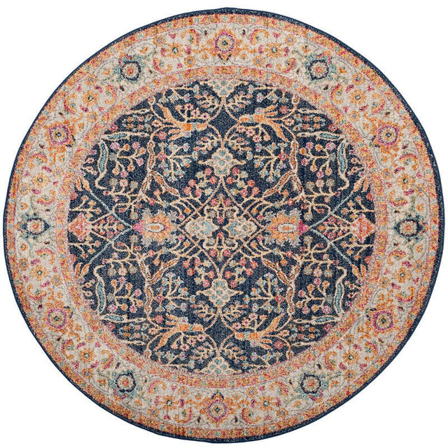 Safavieh Madison Mad612D Navy / Creme Rugs.