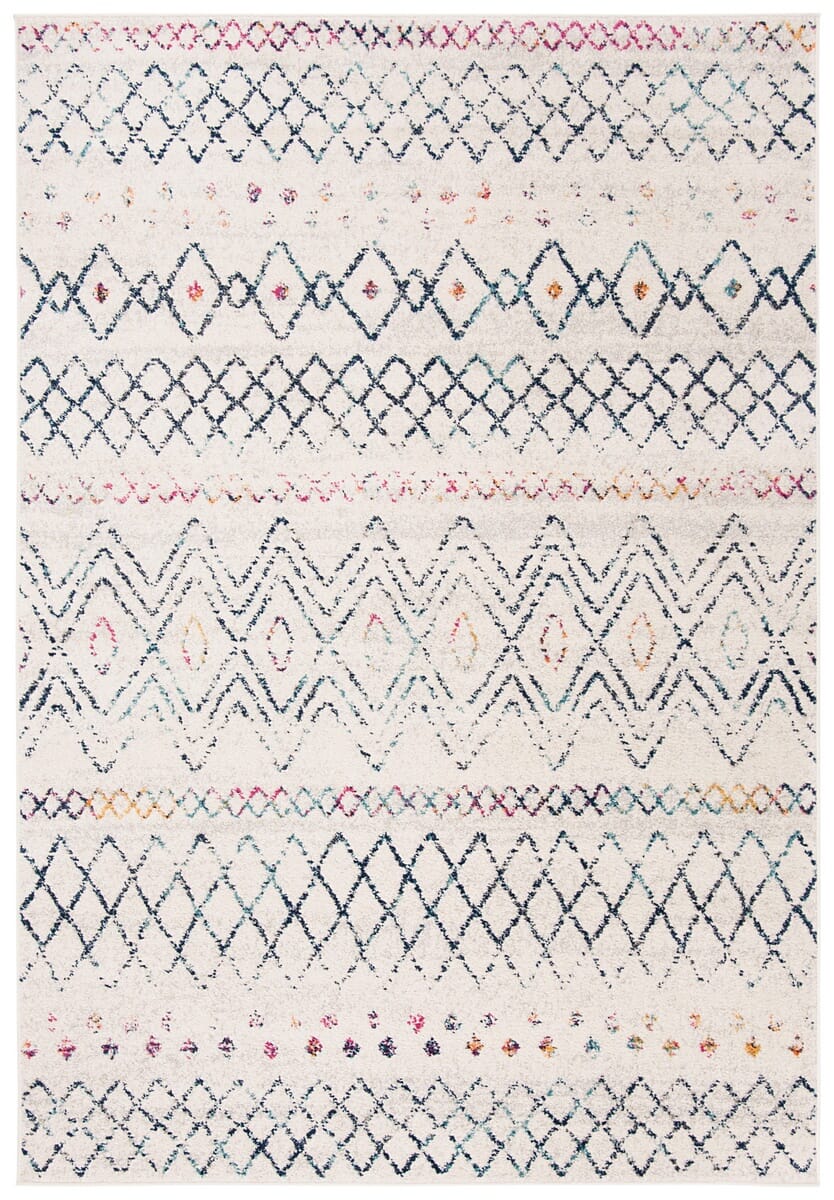 Safavieh Madison Mad798B Ivory / Navy Rugs.