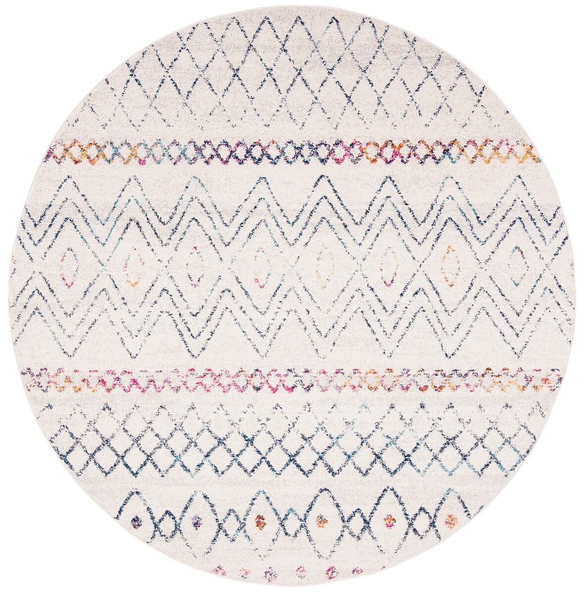 Safavieh Madison Mad798B Ivory / Navy Rugs.