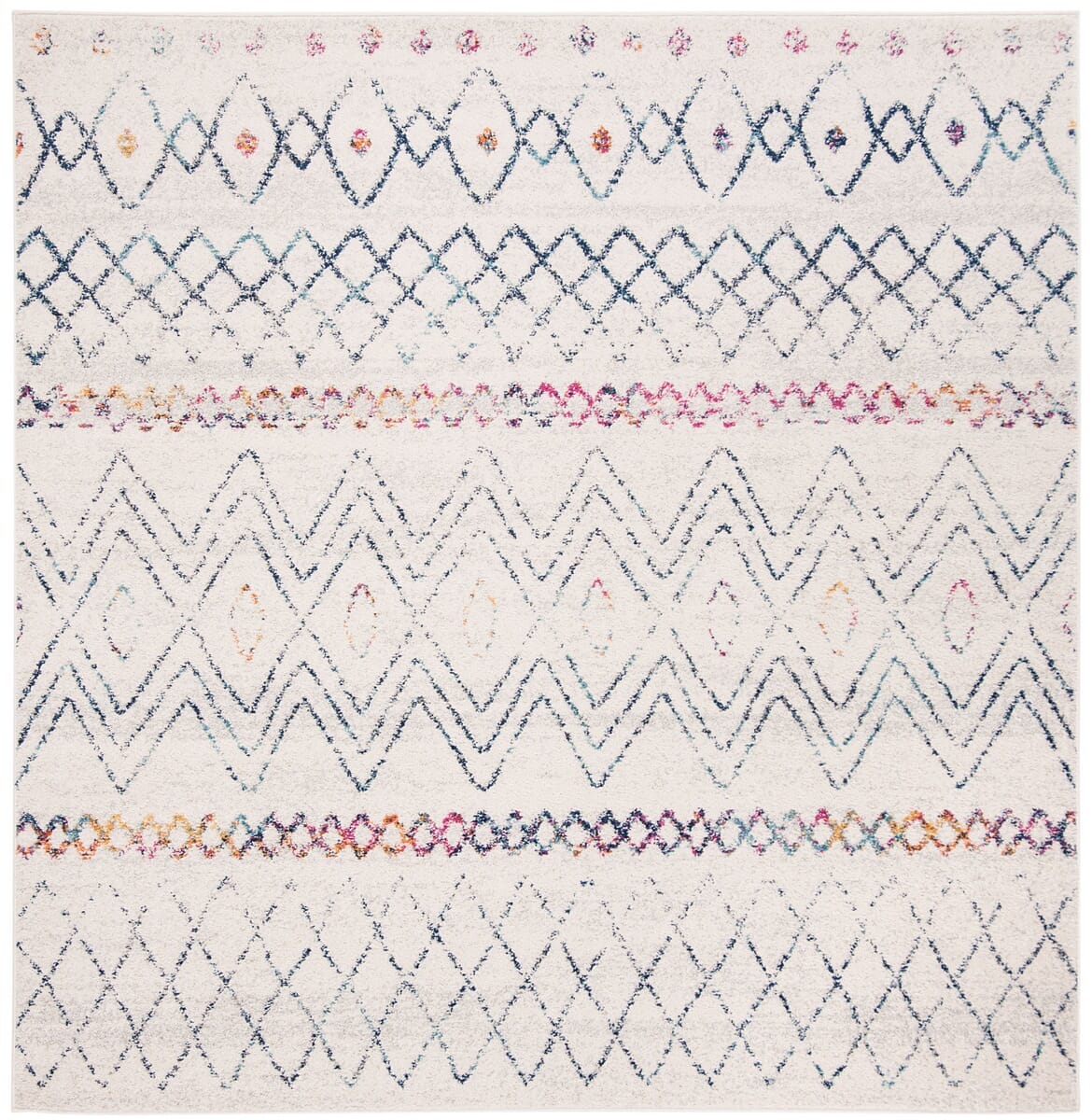 Safavieh Madison Mad798B Ivory / Navy Rugs.