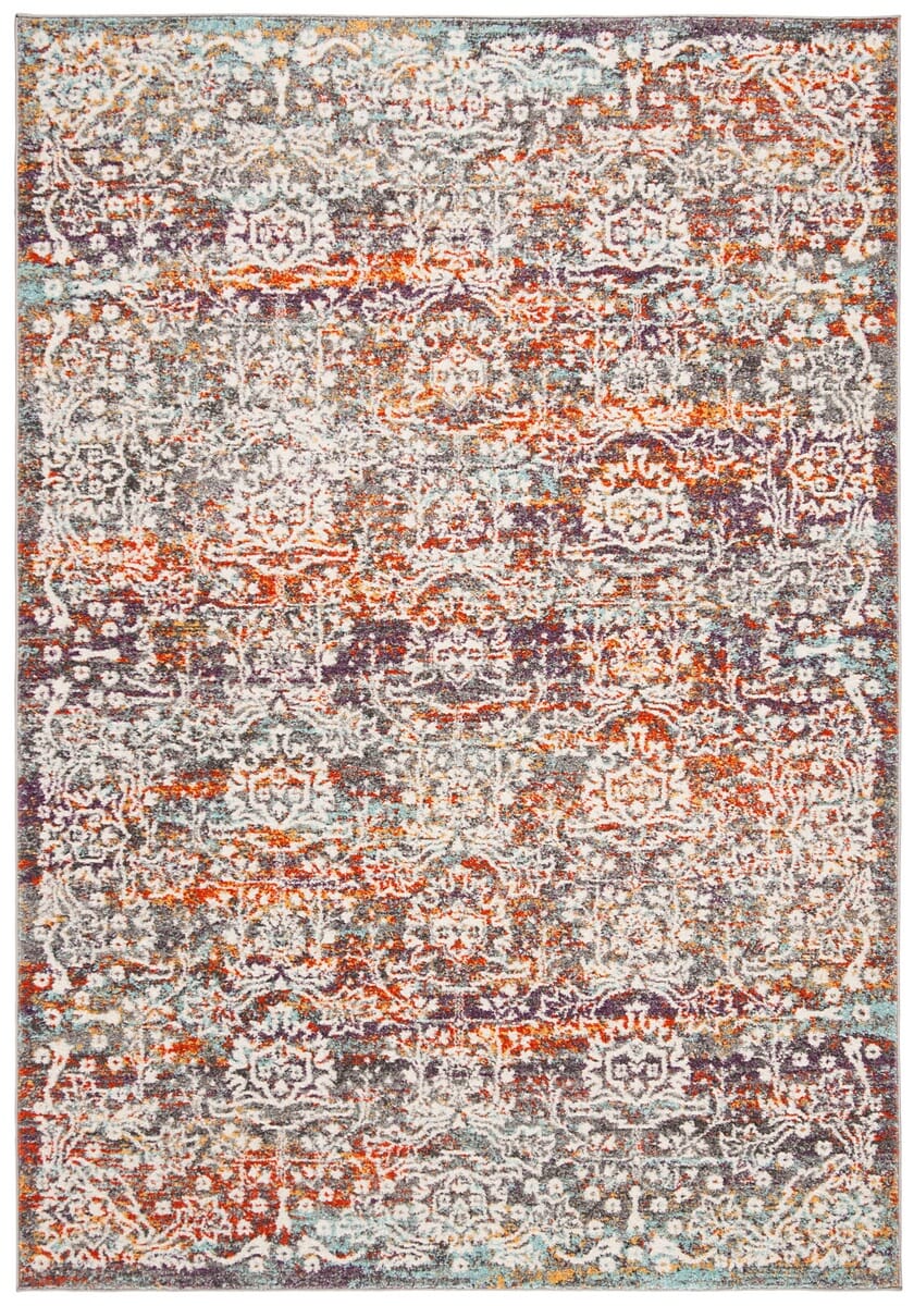 Safavieh Madison Mad944G Light Grey / Light Blue Rugs.