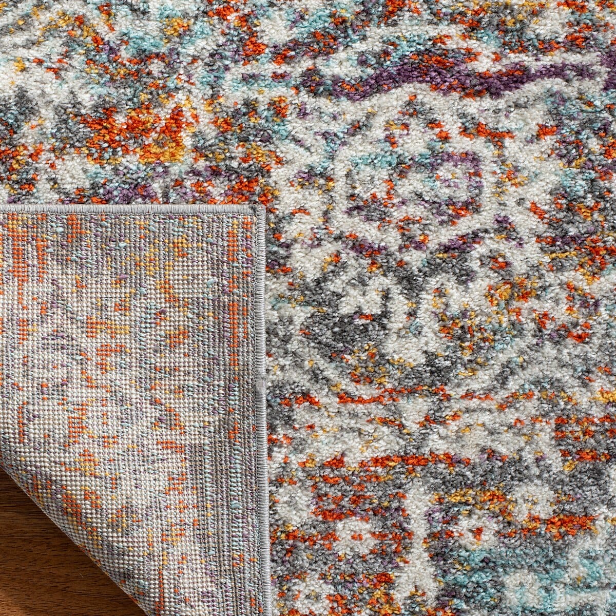 Safavieh Madison Mad944G Light Grey / Light Blue Rugs.