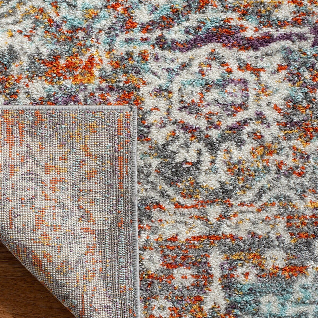 Safavieh Madison Mad944G Light Grey / Light Blue Rugs.