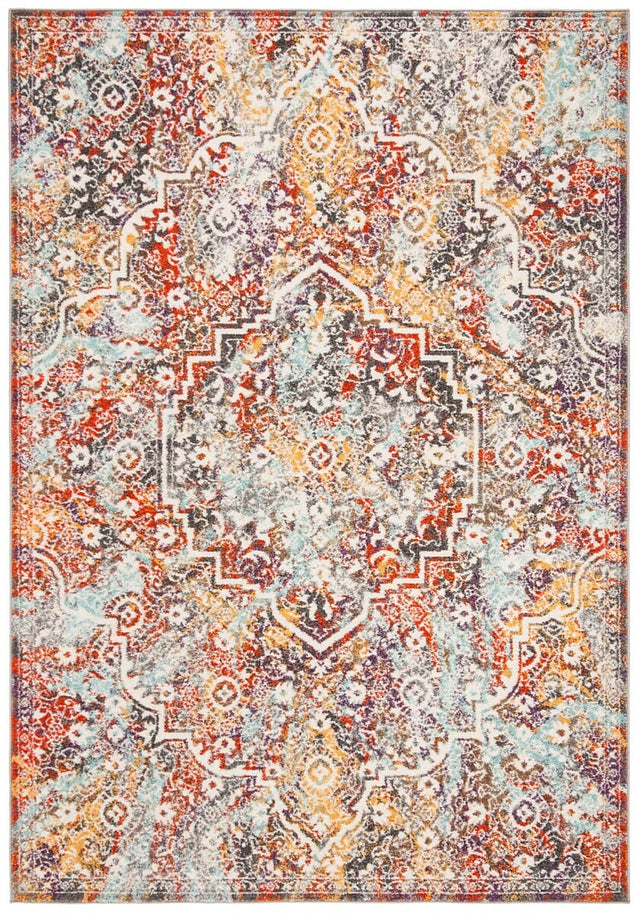 Safavieh Madison Mad946G Light Grey / Light Blue Rugs.