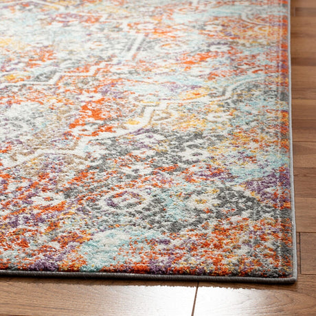 Safavieh Madison Mad946G Light Grey / Light Blue Rugs.