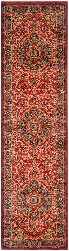 Safavieh Mahal Mah621C Navy / Red Rugs.