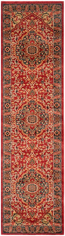 Safavieh Mahal Mah621C Navy / Red Rugs.