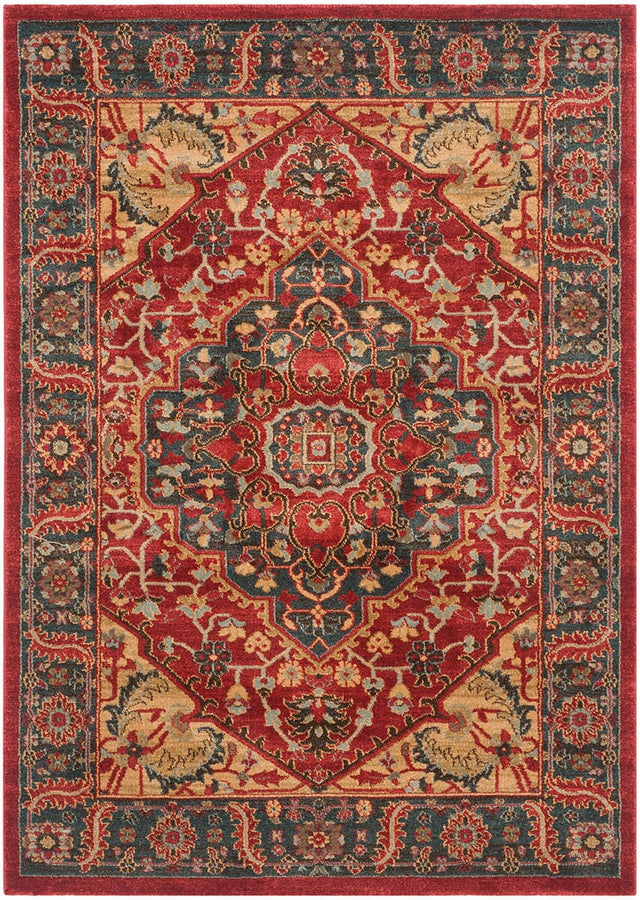 Safavieh Mahal Mah621C Navy / Red Rugs.