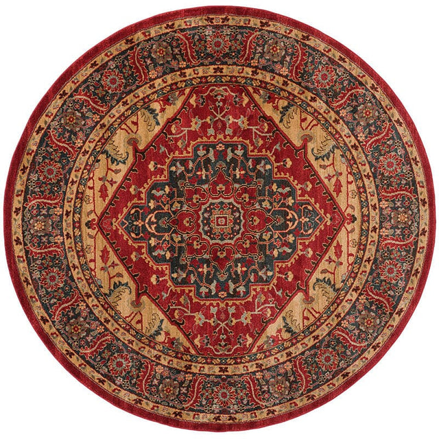 Safavieh Mahal Mah621C Navy / Red Rugs.